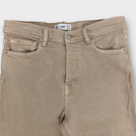 Mango Sienna High-Rise Flared Cropped Jeans - Picture 8 of 12